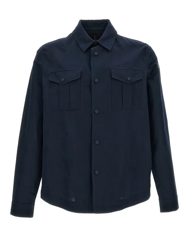 Roberto Ricci Designs button-up chest-pockets shirt jacket - Blau Blau