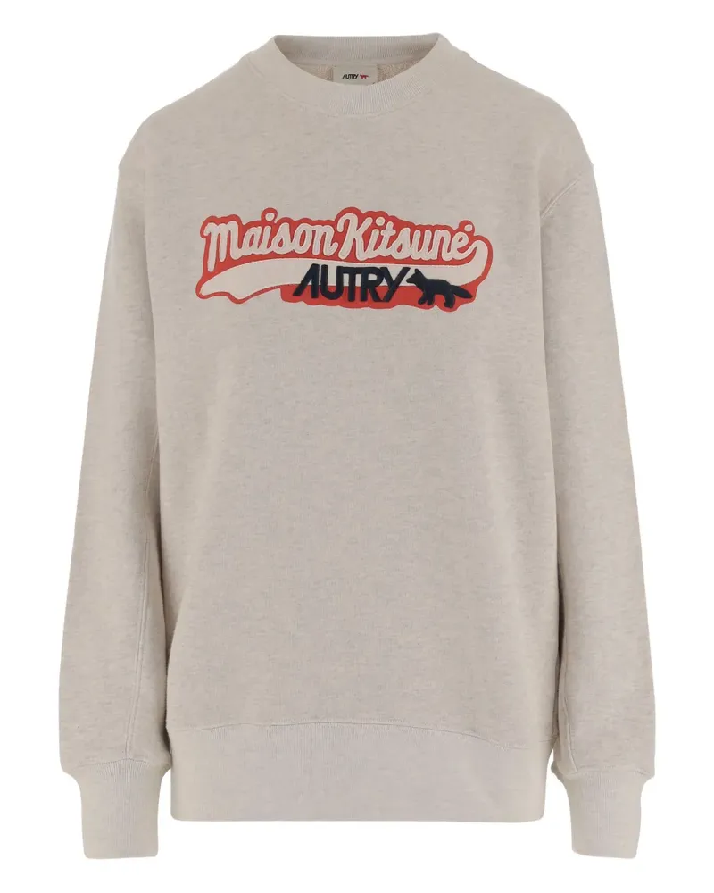 AUTRY x Maison Kitsuné Sweatshirt - Grau Grau