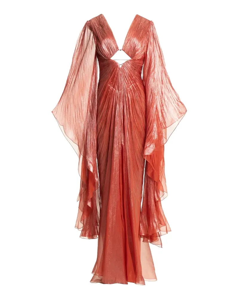Maria Lucia Hohan Greta Maxikleid mit Cut-Out - Orange Orange