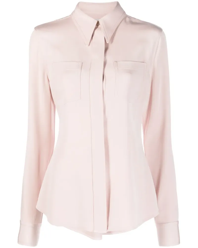 Victoria Beckham Hemd mit Sheer-Effekt - Rosa Rosa