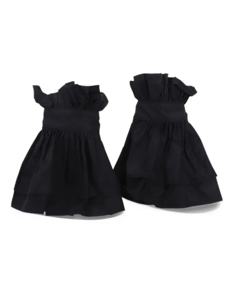 Vivetta ruffled cuffs - Schwarz Schwarz
