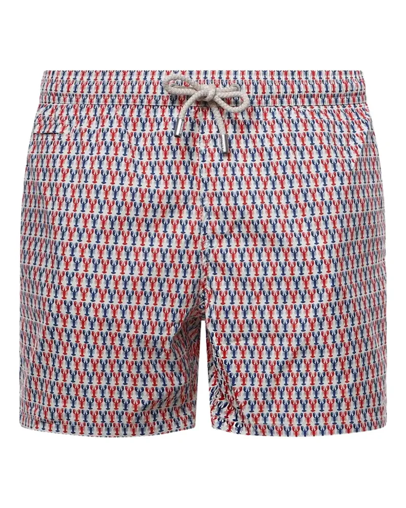MC2 Saint Barth lobster-print swim shorts - Rot Rot