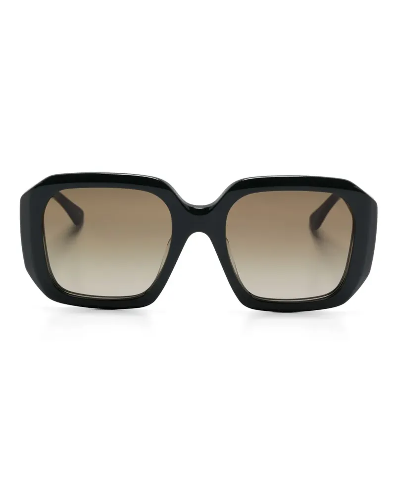 Chloé Sonnenbrille mit Oversized-Gestell - Grün Grün