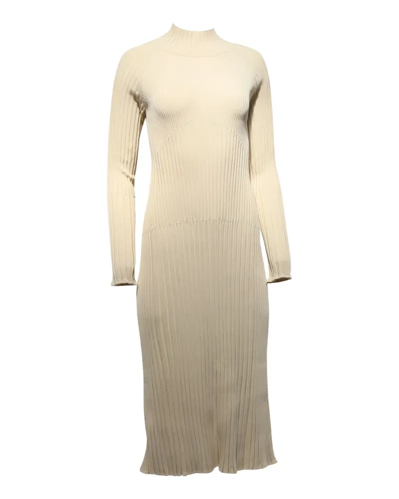 Proenza Schouler ribbed midi dress - Nude Nude
