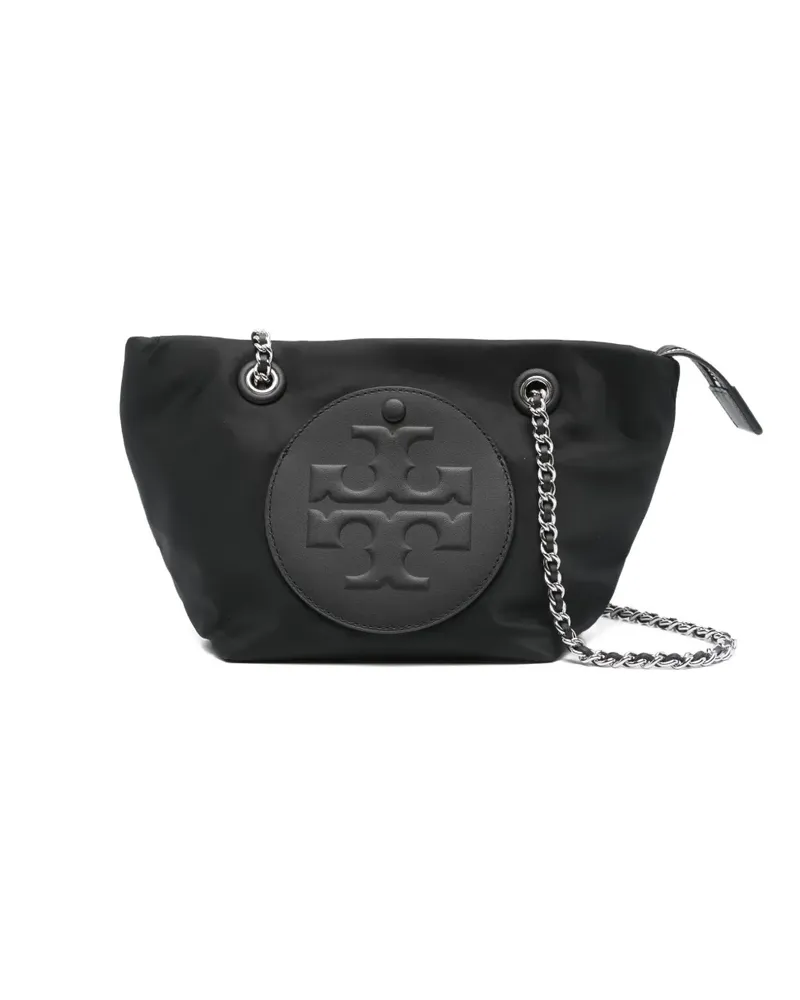 Tory Burch Ella Schultertasche mit Kettenriemen - Schwarz Schwarz