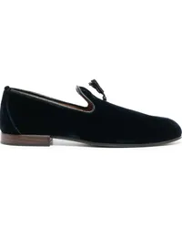 Tom Ford Loafer aus Samt Blau