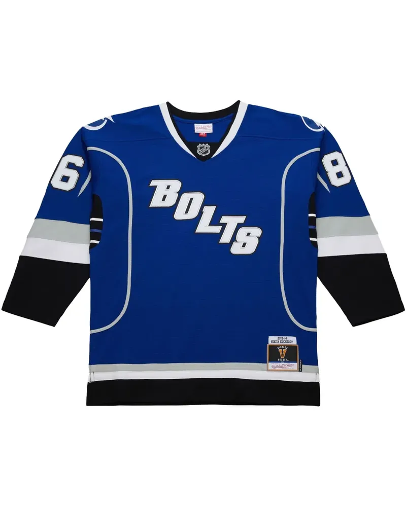 Mitchell & Ness NHL Dark "Lightning 2013 Nikita Kucherov" Trikot - Blau Blau