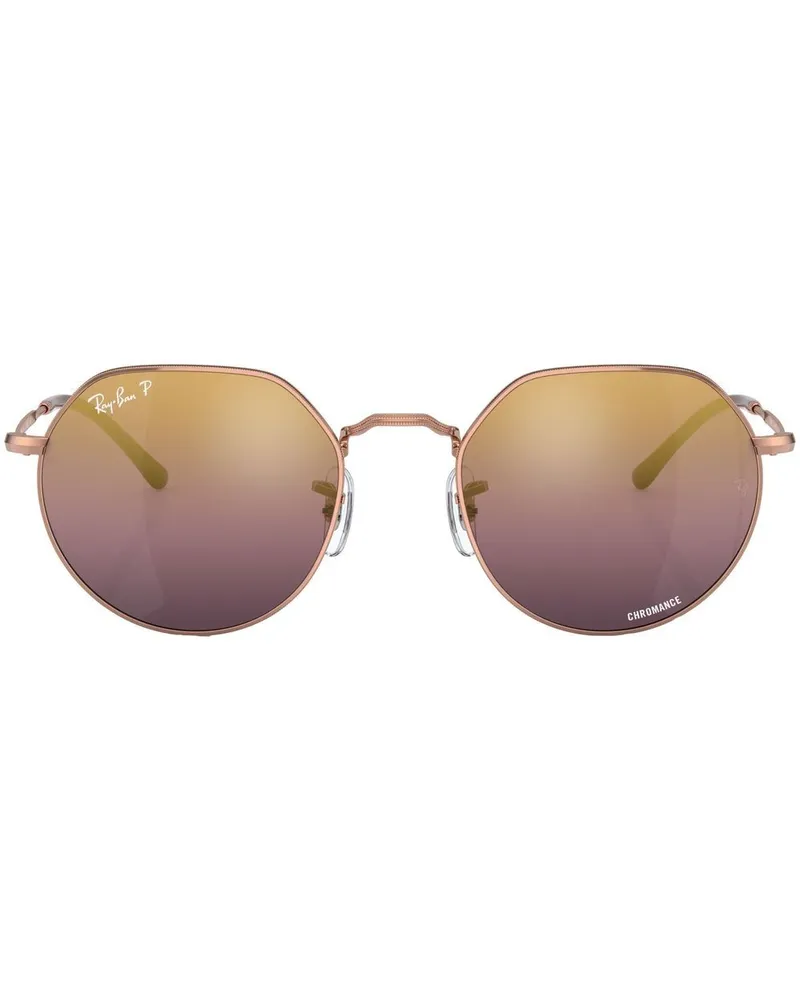 Ray Ban Jack Titanium Sonnenbrille - Gold Gold