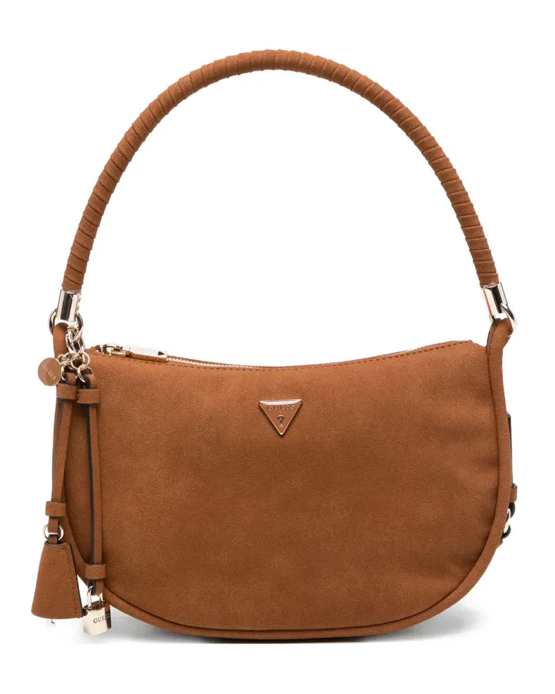 Guess Schultertasche mit Henkel - Braun Braun