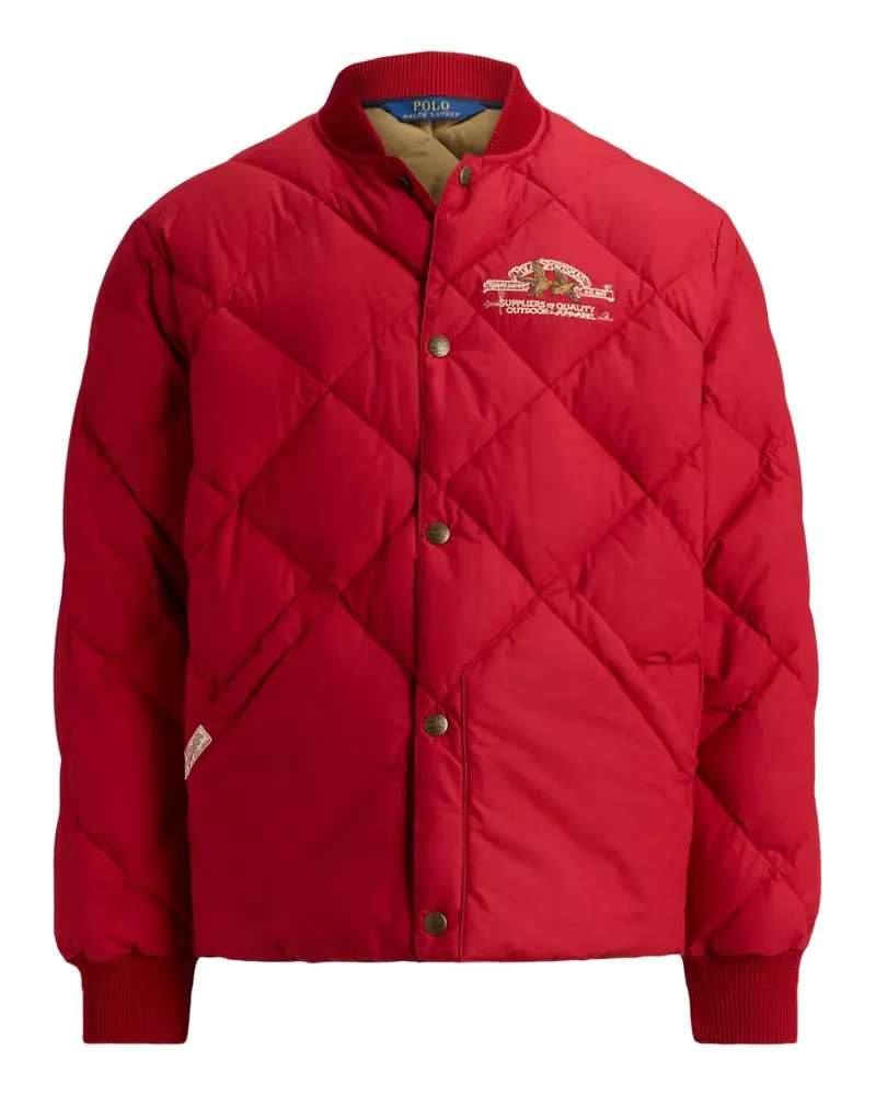 Ralph Lauren Gesteppte Gysr Bomberjacke - Rot Rot