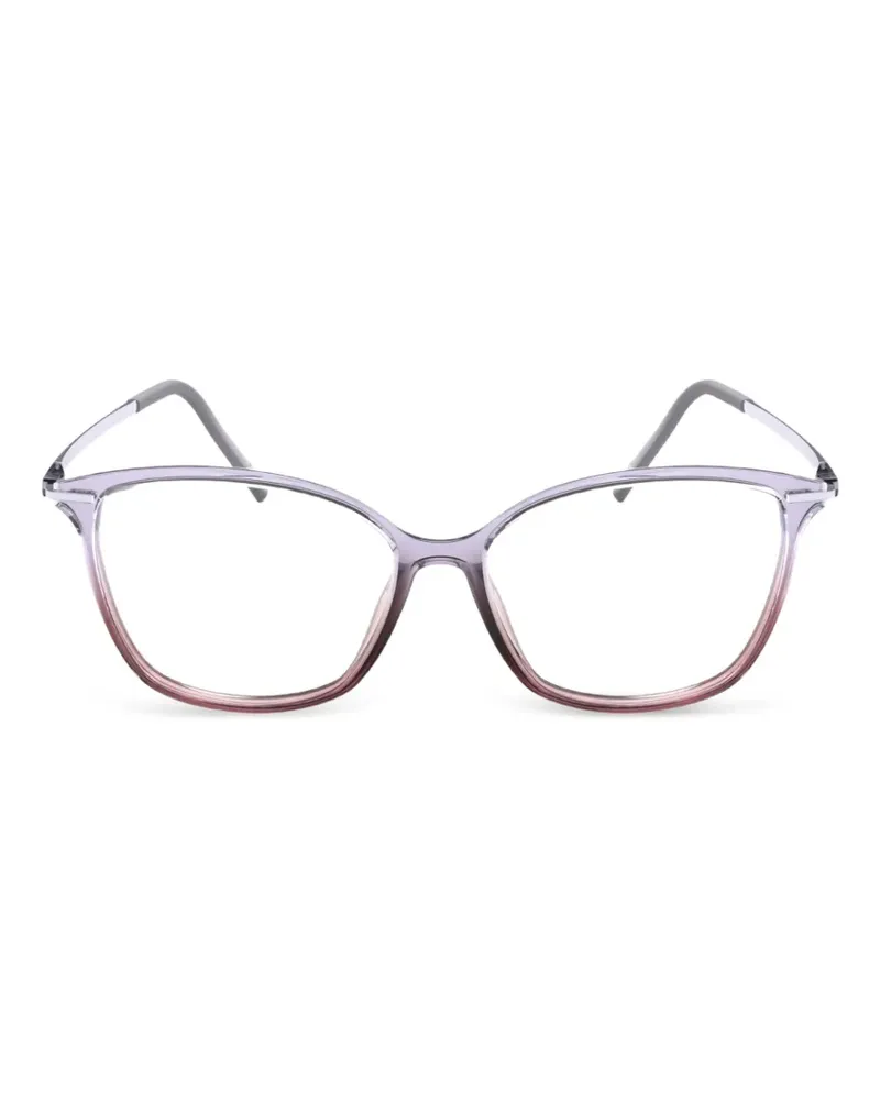 Silhouette cat-eye-frame glasses - Violett Violett