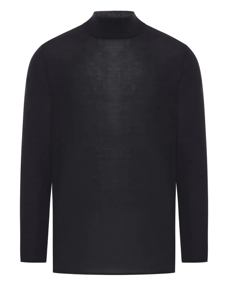 TRANSIT Langärmeliger Pullover - Schwarz Schwarz
