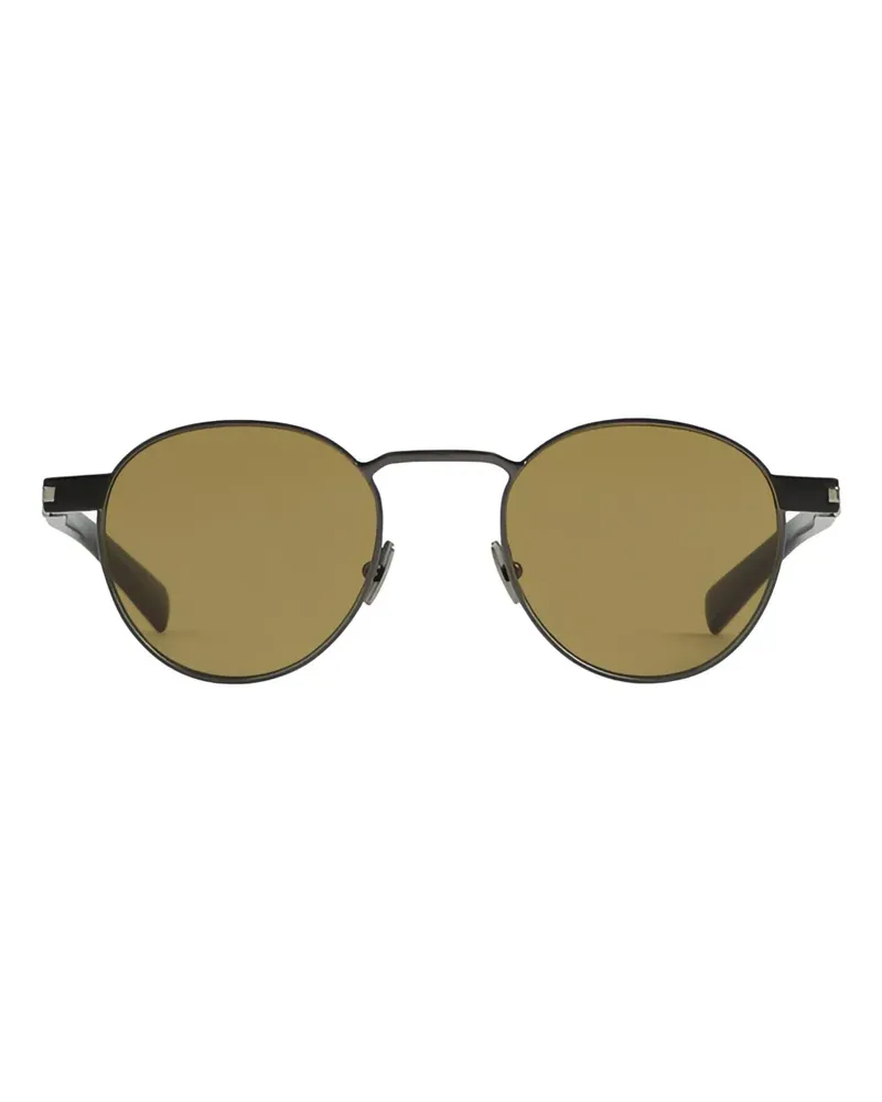 Saint Laurent Sonnenbrille mit rundem Gestell - Braun Braun