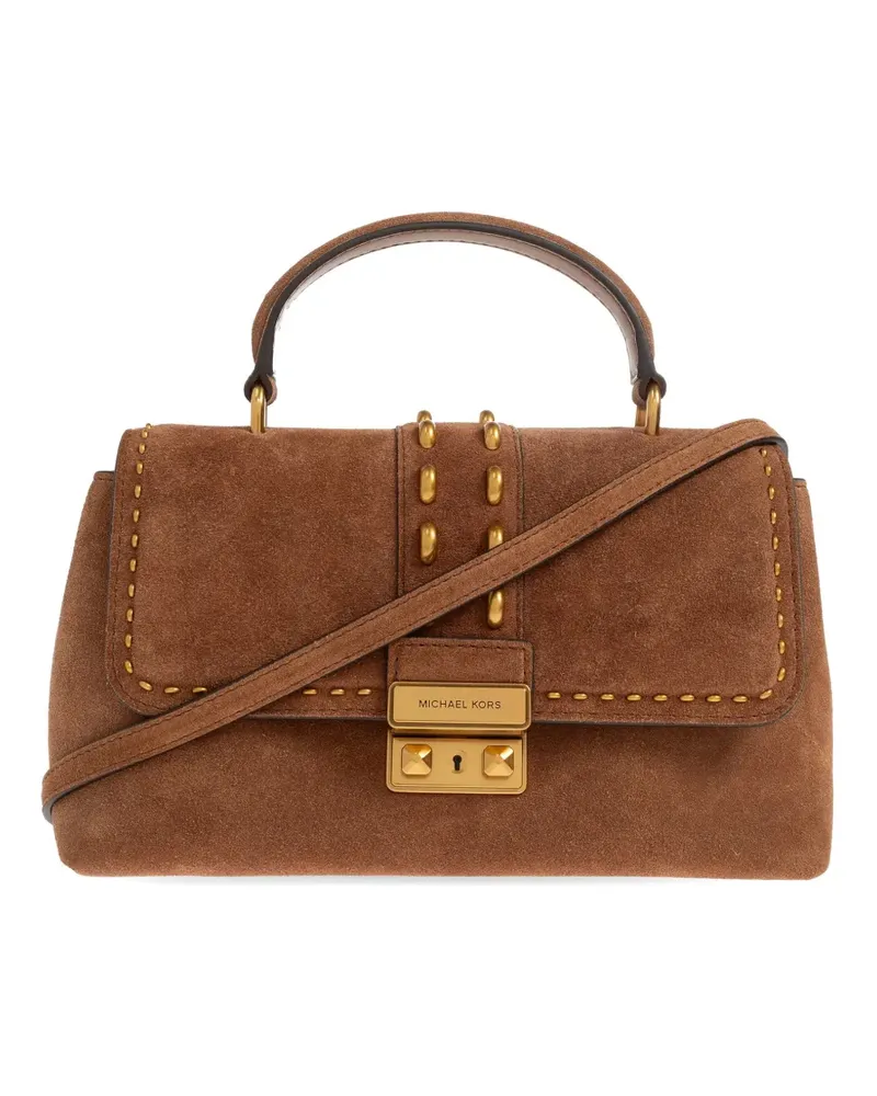 Michael Kors Tribeca studded top-handle tote bag - Braun Braun