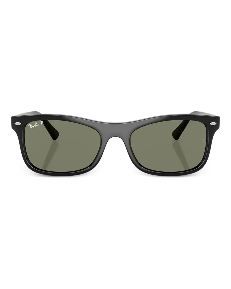Ray Ban Sonnenbrille mit eckigem Gestell - Schwarz Schwarz