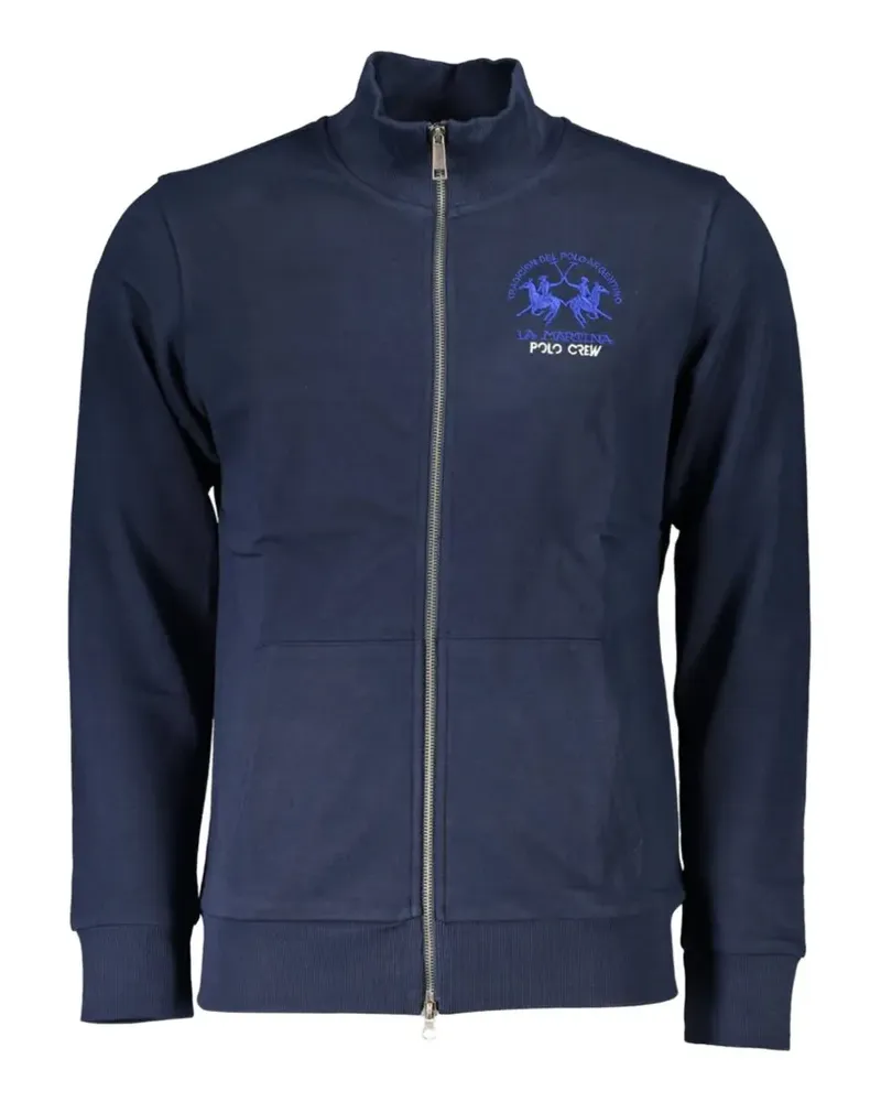 La Martina Polo Crew zip-up sweatshirt - Blau Blau