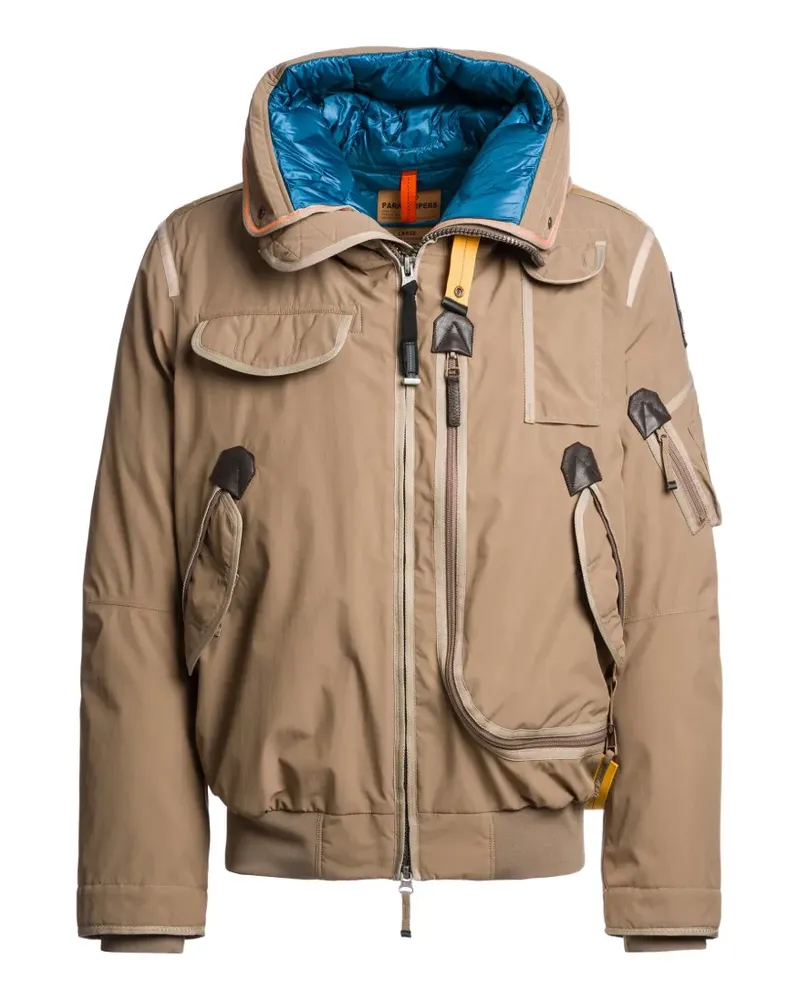 Parajumpers Gobi Bomberjacke mit Kapuze - Nude Nude
