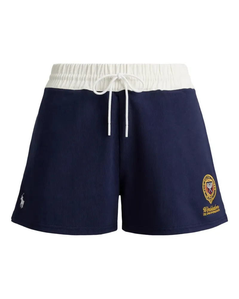 Ralph Lauren Wimbledon Rugby-Shorts mit Patch - Blau Blau