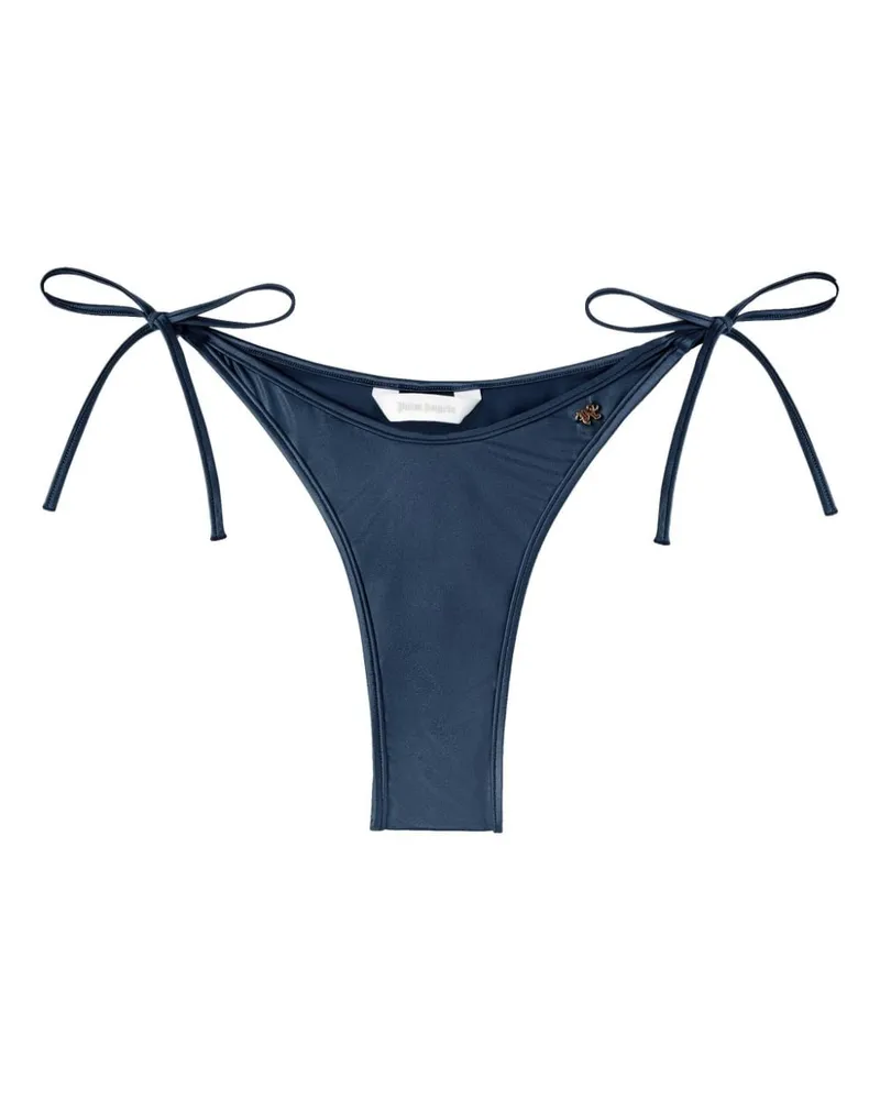 Palm Angels Metallic-Bikinihöschen - Blau Blau