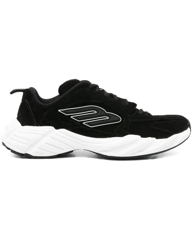 Balenciaga Monday Sneakers aus Wildleder - Schwarz Schwarz
