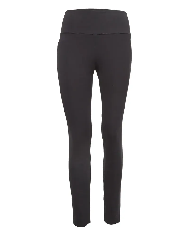 Theory Leggings mit hohem Bund - Schwarz Schwarz