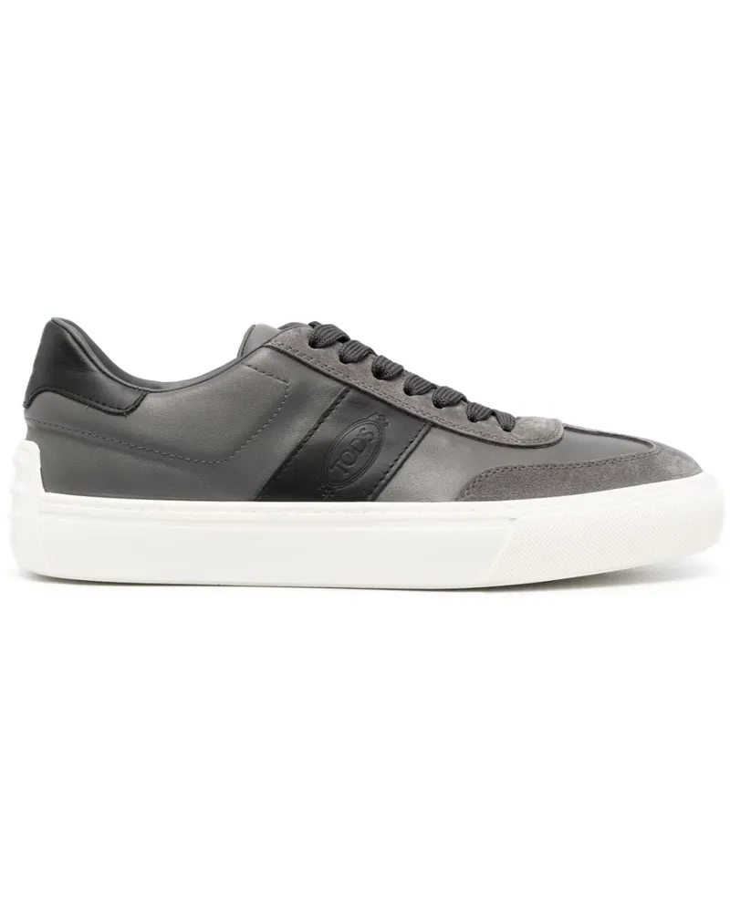 TOD'S Sneakers mit Kontrasteinsätzen - Grau Grau