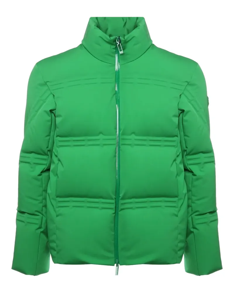 Moncler zip-up padded coat - Grün Grün