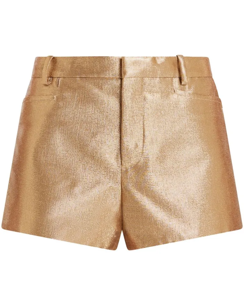 Tom Ford Shorts mit hohem Bund - Gold Gold