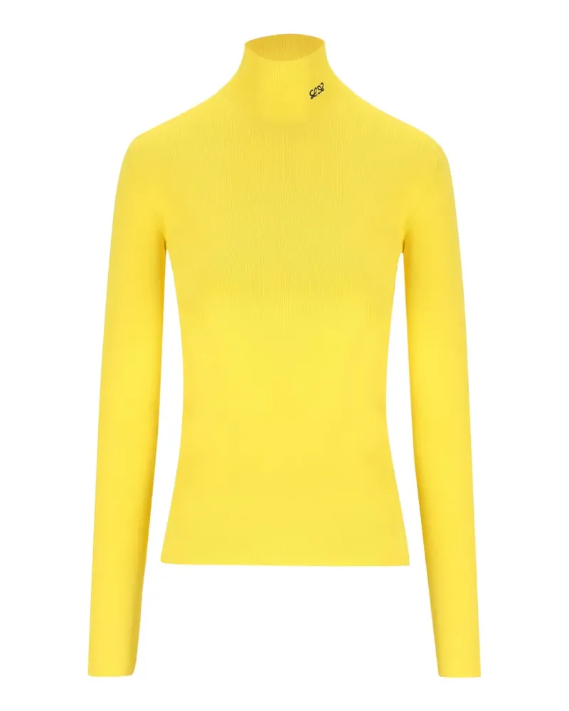 Loewe high-neck sweater - Gelb Gelb