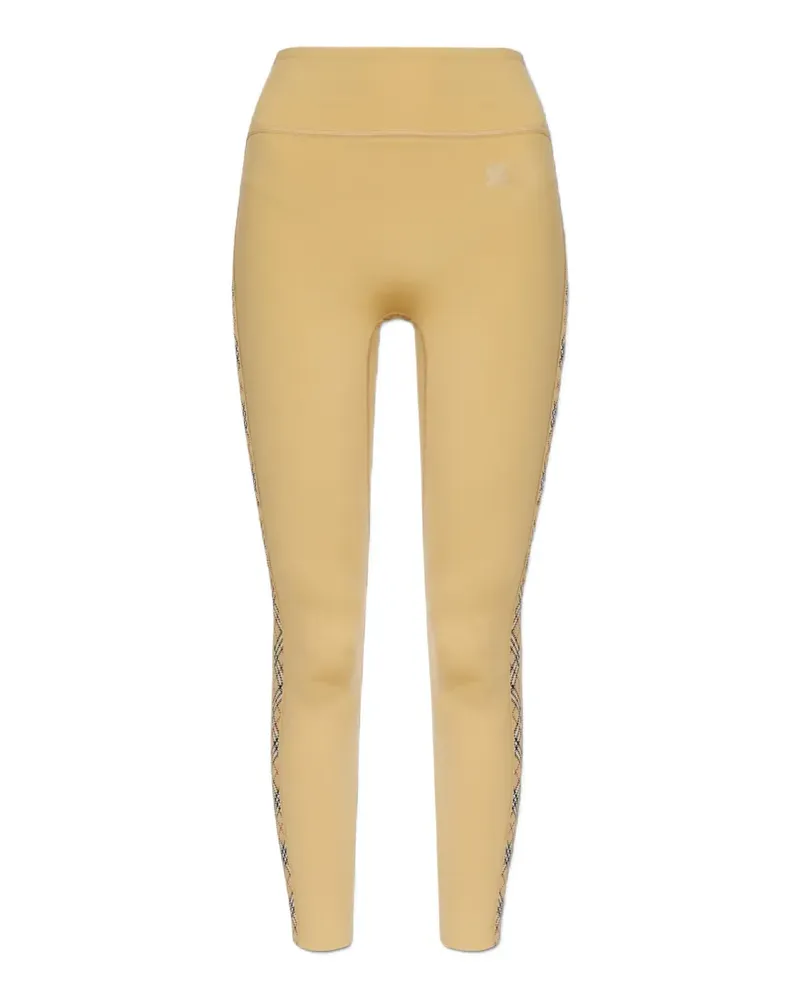 Burberry Leggings mit karierten Details - Nude Nude