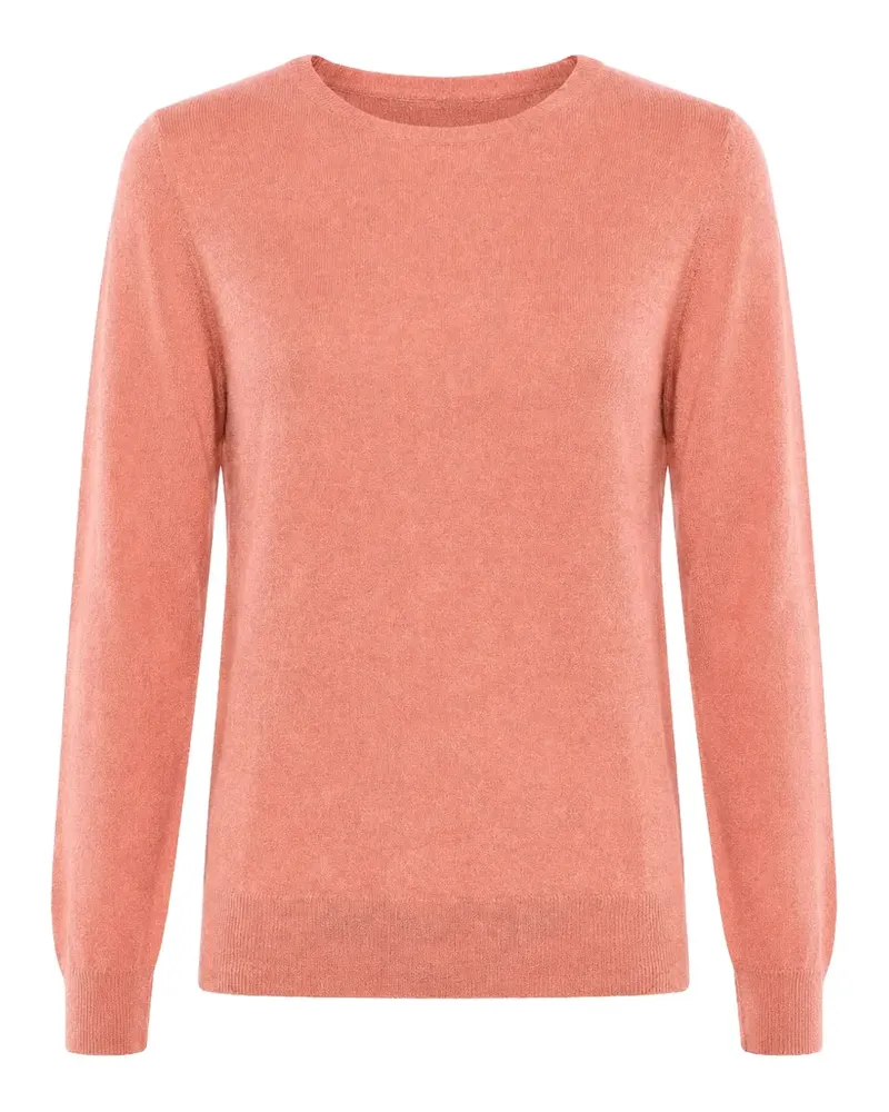 Malo crew-neck long-sleeve sweater - Orange Orange