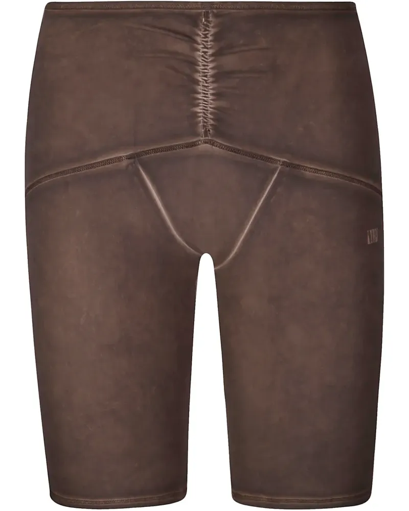 Charlotte Knowles Gefärbte Jersey-Shorts - Braun Braun