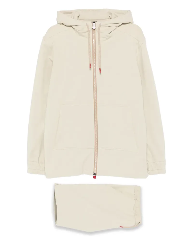 Kiton Jersey-Jogginganzug - Nude Nude