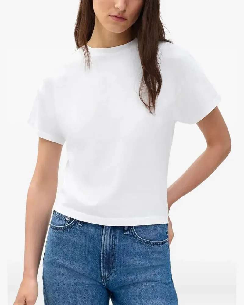 Rag & Bone T-Shirt aus Baumwolle - Weiß Weiß