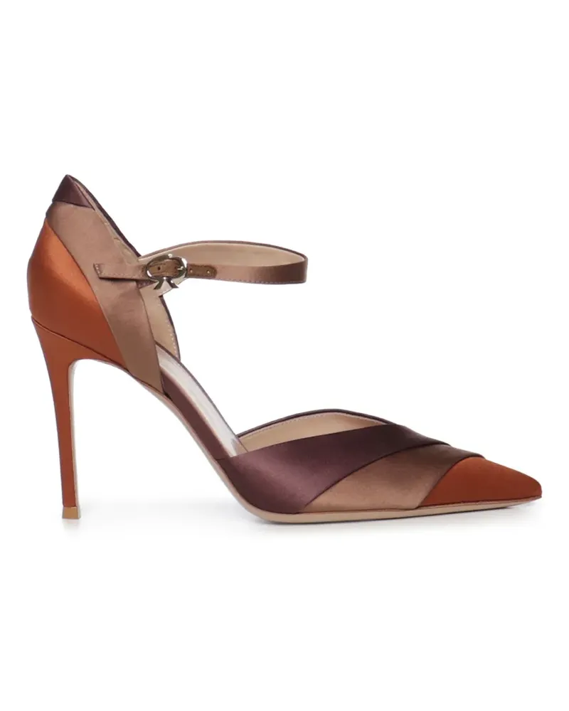 Gianvito Rossi Pumps mit spitzer Kappe - Braun Braun