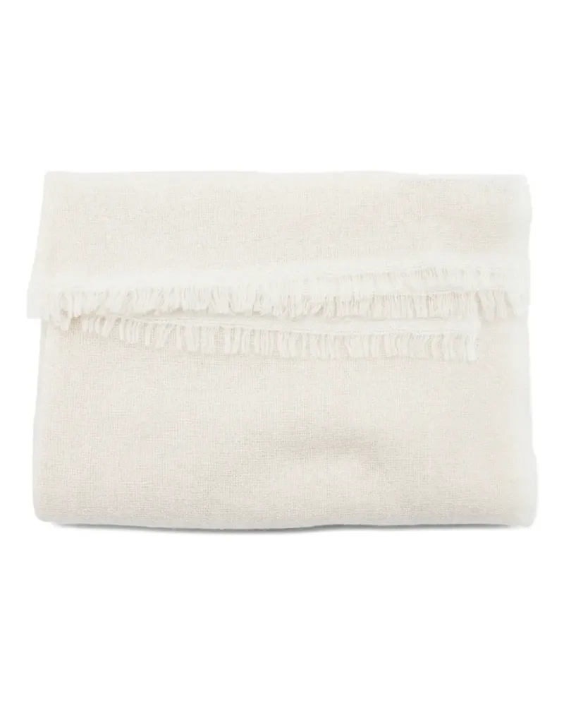 Fabiana Filippi fringed scarf - Nude Nude