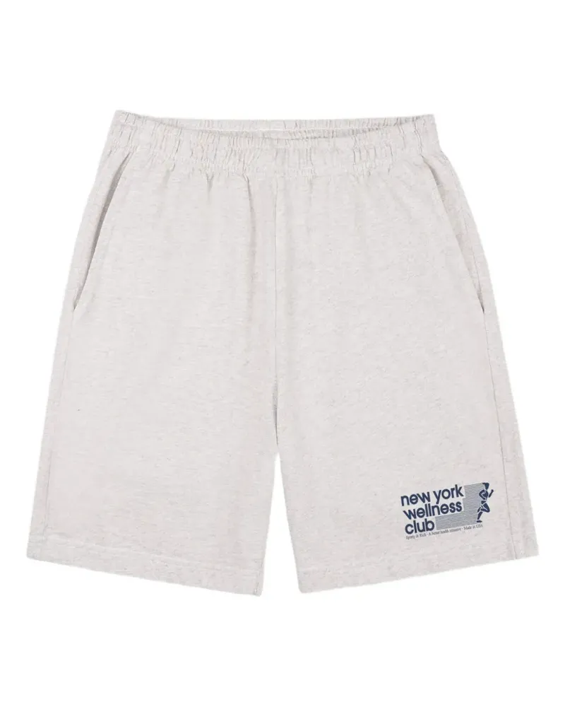 SPORTY & RICH Joggingshorts mit Seitentaschen - Nude Nude