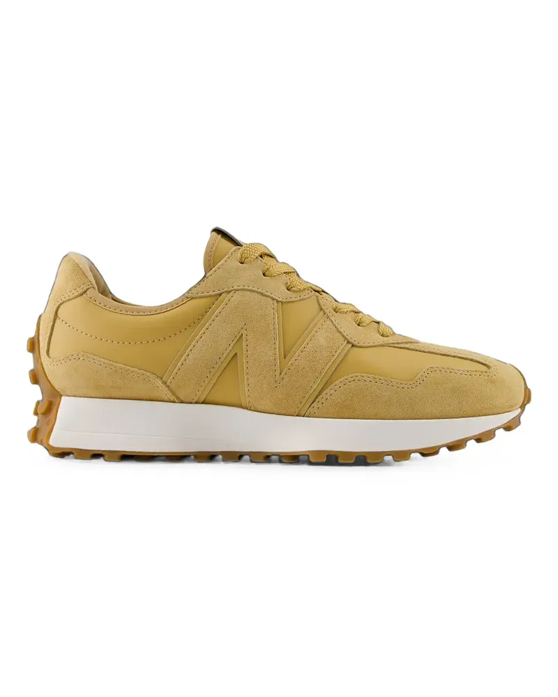 New Balance 327 suede-panelled sneakers - Gelb Gelb