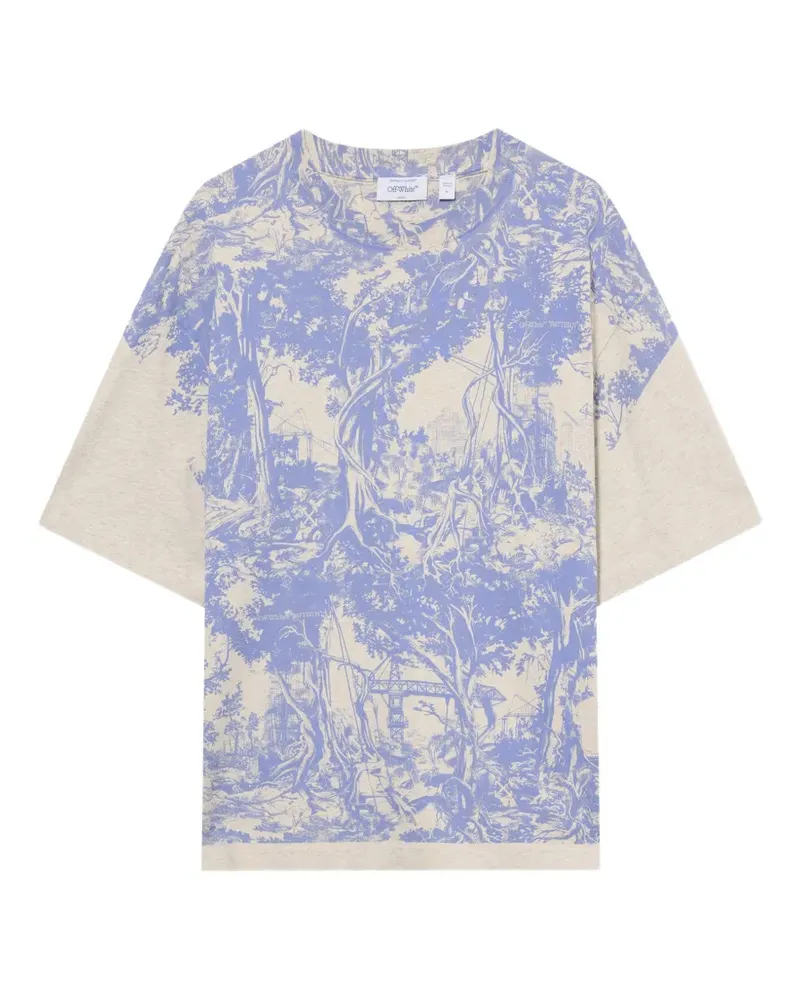OFF-WHITE City Nature Skate T-Shirt - Nude Nude