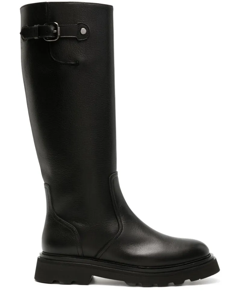 Doucal´s Kniehohe Stiefel - Schwarz Schwarz