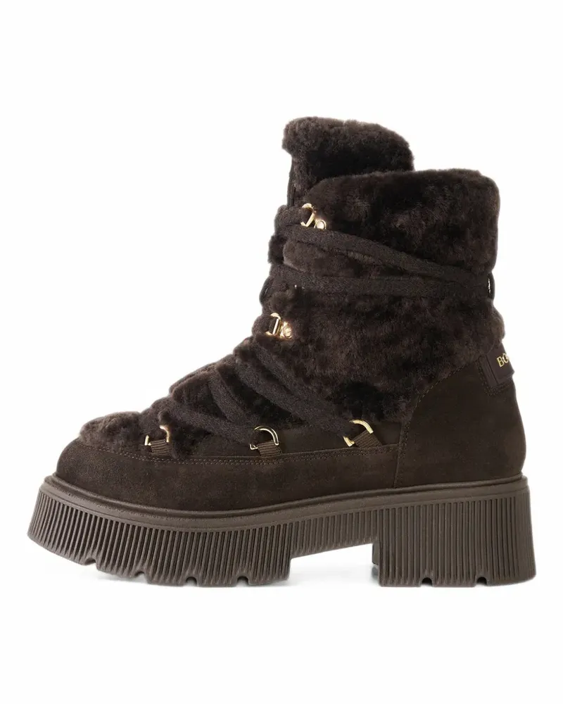 Bogner Turin shearling ankle boots - Braun Braun
