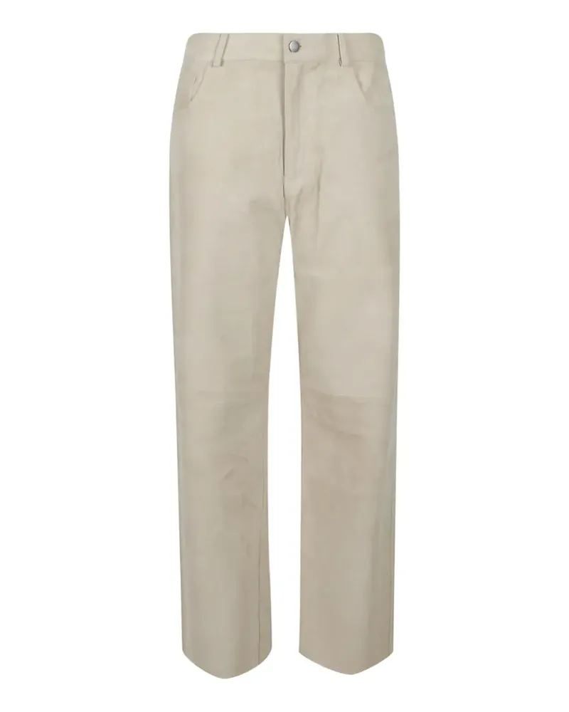 Haikure suede trousers - Nude Nude