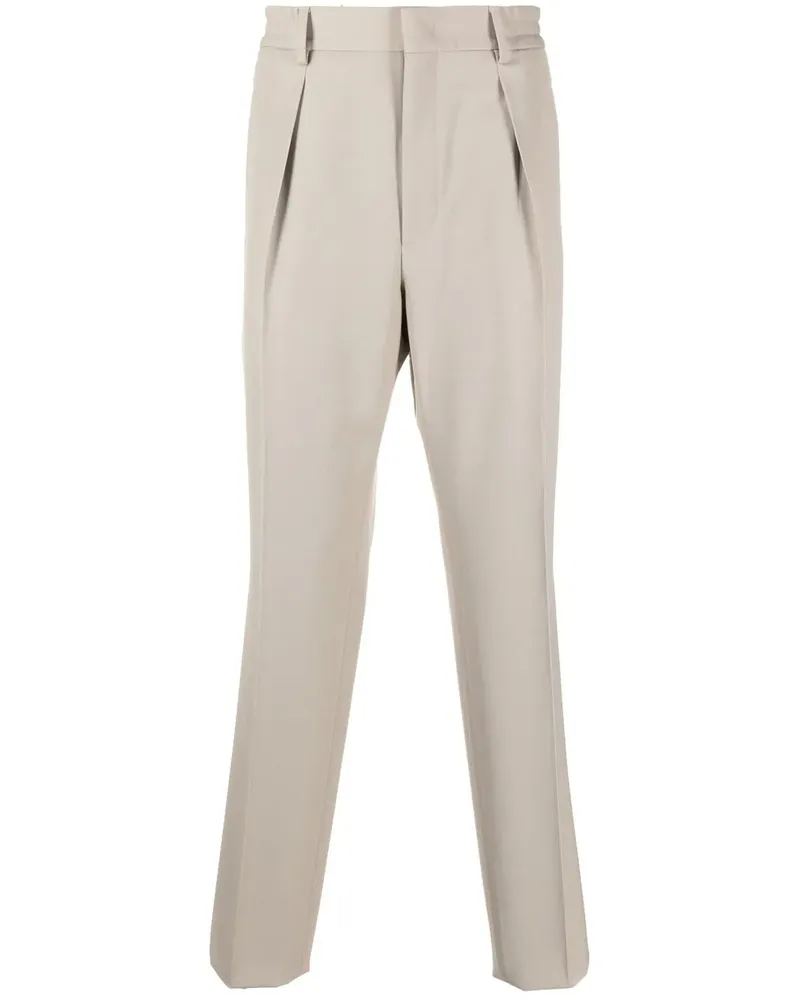 Fendi Klassische Bundfaltenhose - Nude Nude