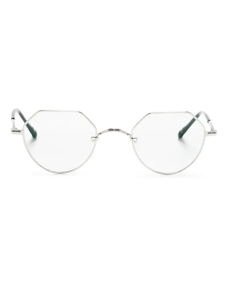 MATSUDA Brille mit geometrischem Gestell - Silber Silber