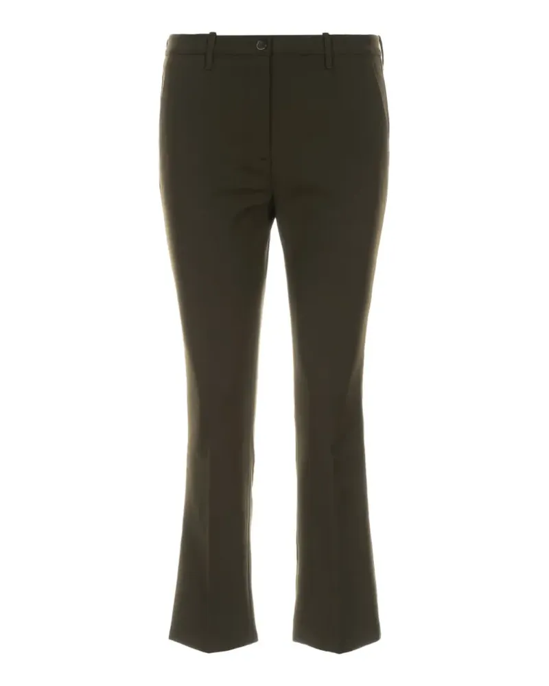 nine:inthe:morning Rome flared trousers - Grün Grün