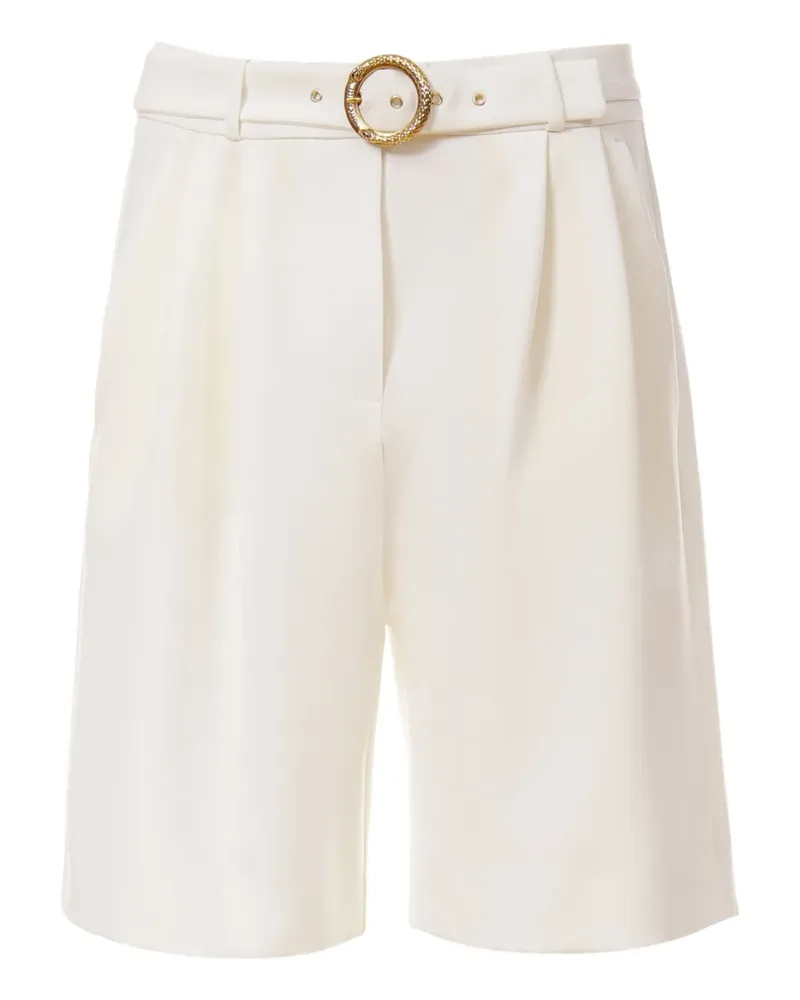 Just Cavalli Shorts mit geradem Bein - Weiß Weiß