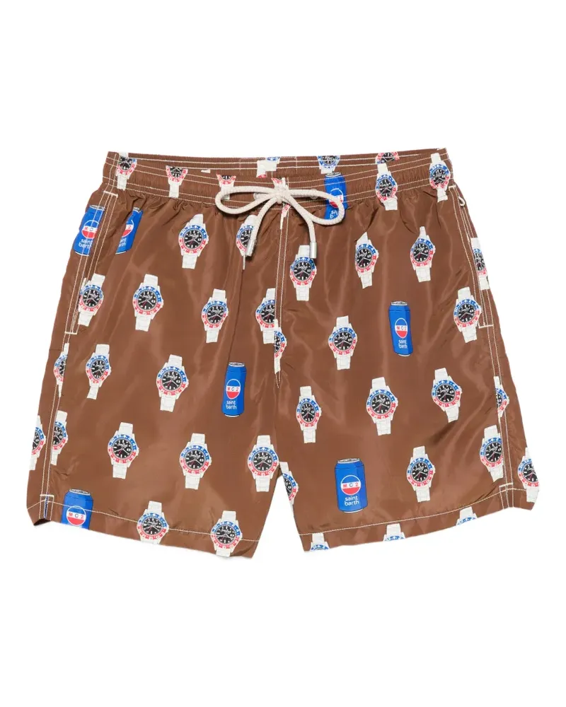 MC2 Saint Barth Lighting' Badeshorts - Braun Braun
