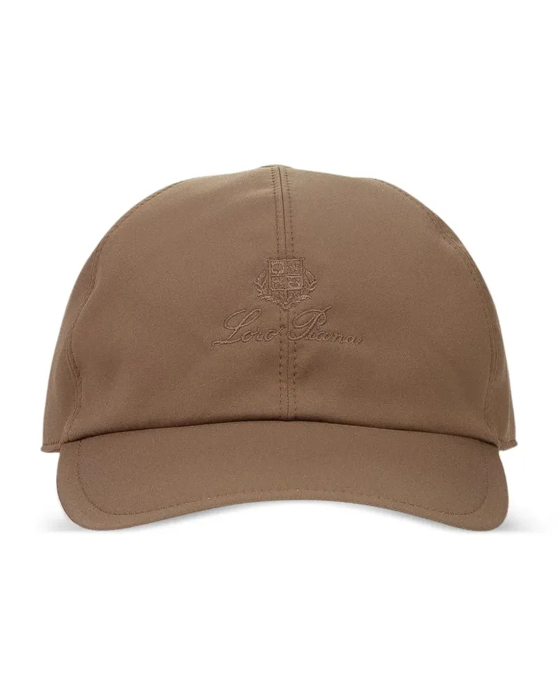 Loro Piana Zweifarbige Baseballkappe - Braun Braun
