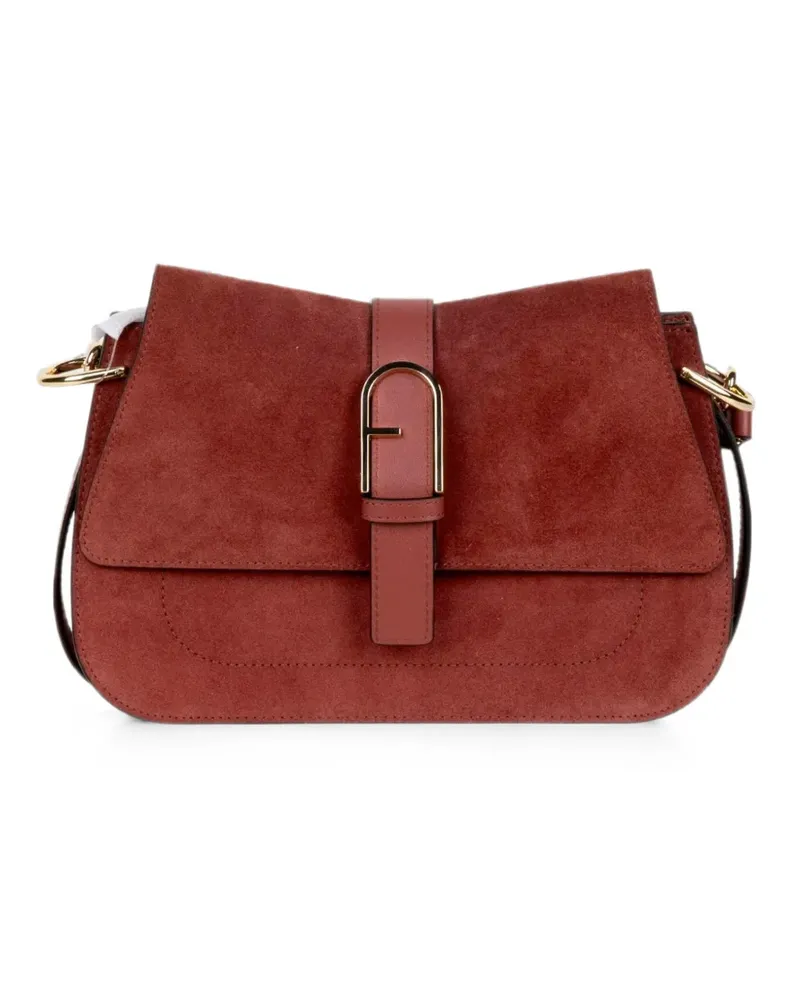 Furla Schultertasche aus Leder - Rot Rot