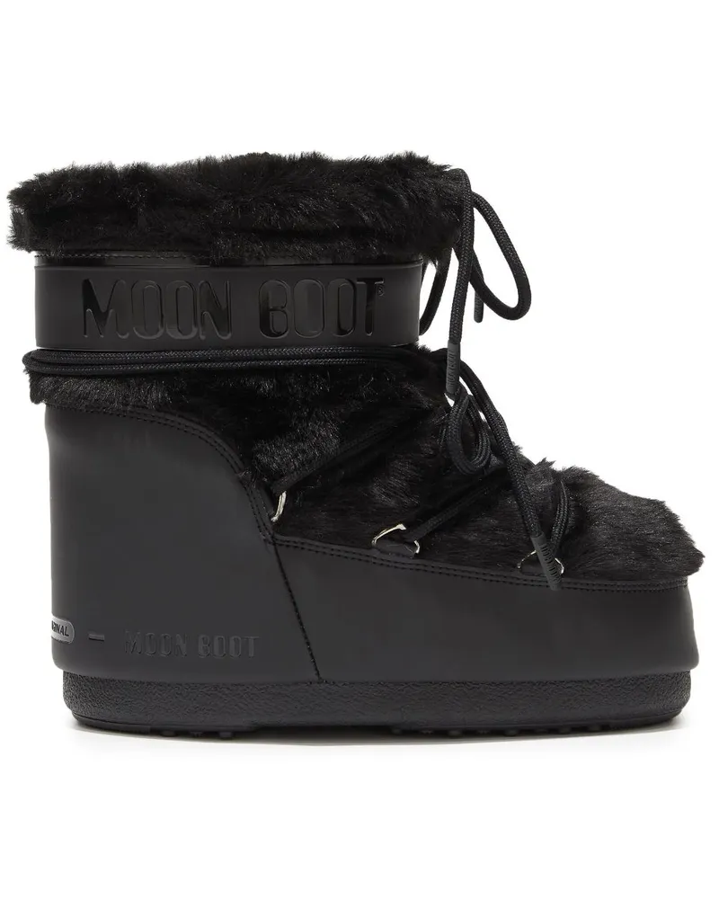 Moon Boot Icon Low Stiefel - Schwarz Schwarz